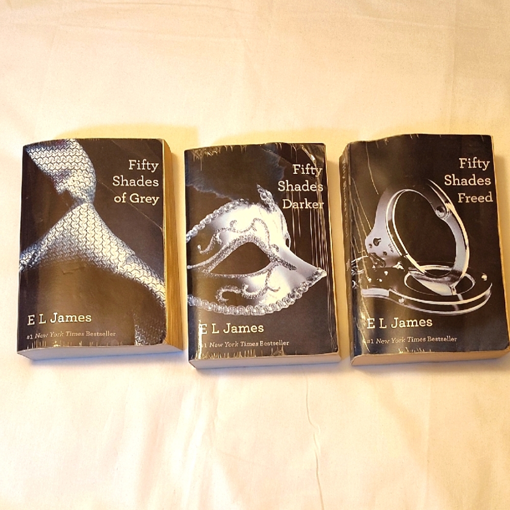 Fifty Shades Trilogy Book Set 3 Included EUC